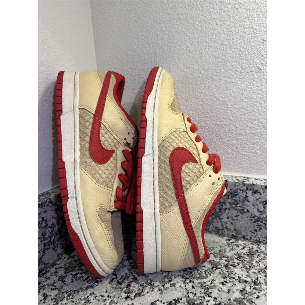 Men's Nike Dunk Low Retro SE Pale Vanilla/University Red (HJ9100 294) - 11 Rare!